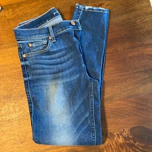 7 For All Mankind The Ankle Skinny Jeans